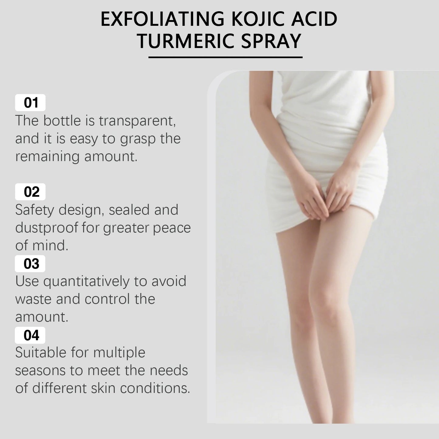 Dr. Melaxin Peel Shot PS Exfoliating Kojic Acid Turmeric Spray
